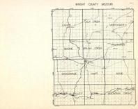 Wright County, Union, Elk Creek, Montgomery, Boone, Brush Creek, Van Buren, Clark, Hart, Missouri State Atlas 1940c